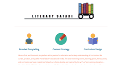 Desktop Screenshot of literarysafari.com